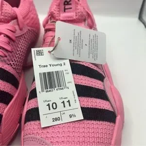 Adidas Mens Trae Young 2.0 Performance Basketball Shoes Pink Sz 10 NWOB Adidas Trae Young 2.0 Basketball Trap House Shoes Pink Men main image 4
